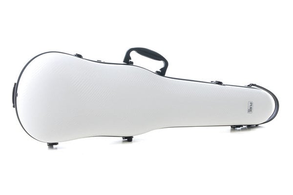 Gewa PS350088 Estuche de Violín con Forma Policarbonato 1.8 4/4 Blanco PS350088