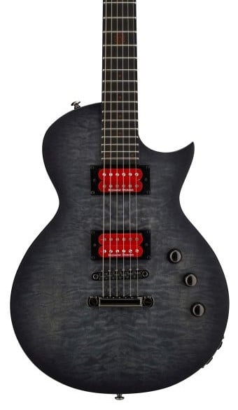 LTD BB-600 Baritone See Thuu Black Guitarra Eléctrica BB-600 BARITONE SEE THRU B