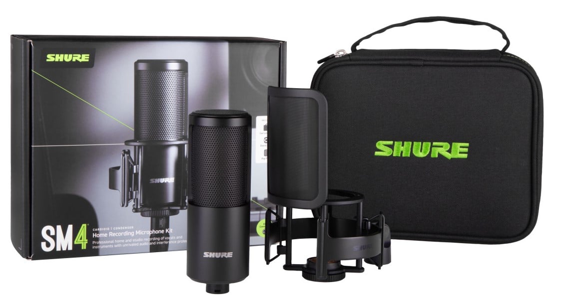 Shure SM4 Mic Kit Micrófono de Condensador Shure SM4 MIC KIT