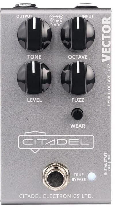Citadel VECTOR Octave Fuzz para guitarra y bajo Vector