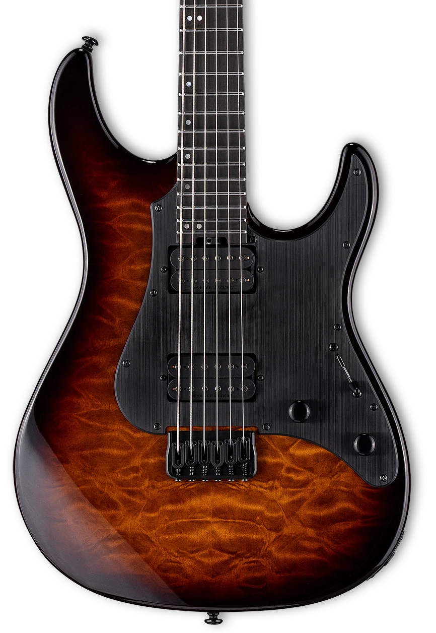 LTD SN-1000 HT Dark Brown Sunburst Guitarra Eléctrica Sn-1000 Ht Dark Brown Sunburst