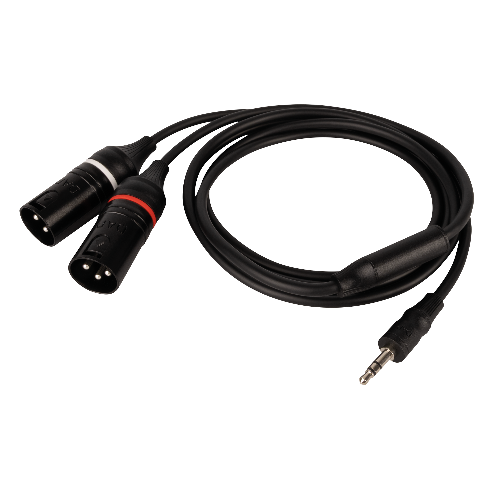 DAP Audio FL120 - male stereo mini-jack to 2 XLR/M 3P 0.75 m FL12075