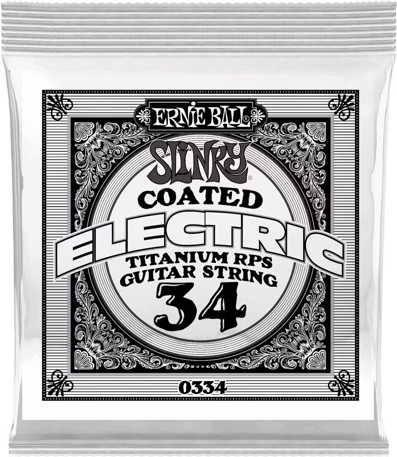 ERNIE BALL Cuerda Eléctrica Slinky Rps Coated Titanium Entorchada 034 CEB0334