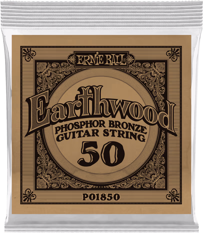 ERNIE BALL Cuerda Acústica Earthwood Phosphor/Bz .050 CEB1850
