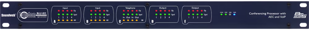 BSS Procesador de conferencias con AEC y VoIP blu-103