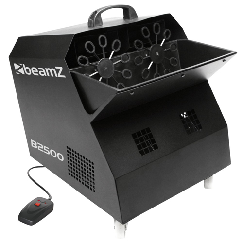 BEAMZ 160569 B2500 Maquina de burbujas doble B2500