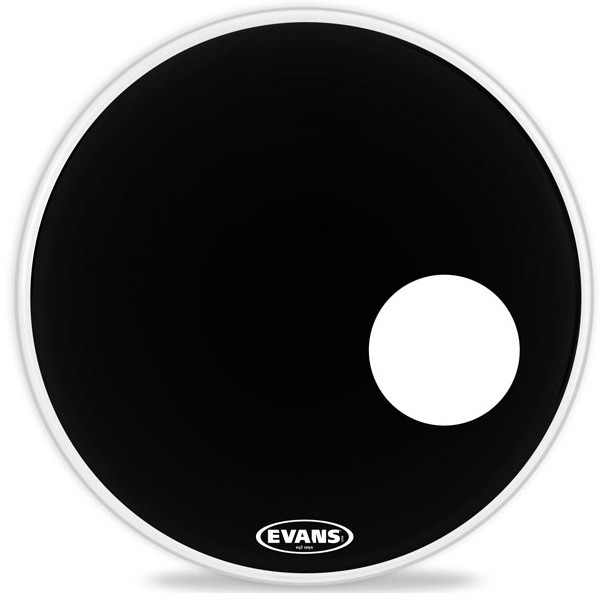 Evans 24 Onyx Resonante Parche de Bombo BD24RONX 24 Onyx Resonante