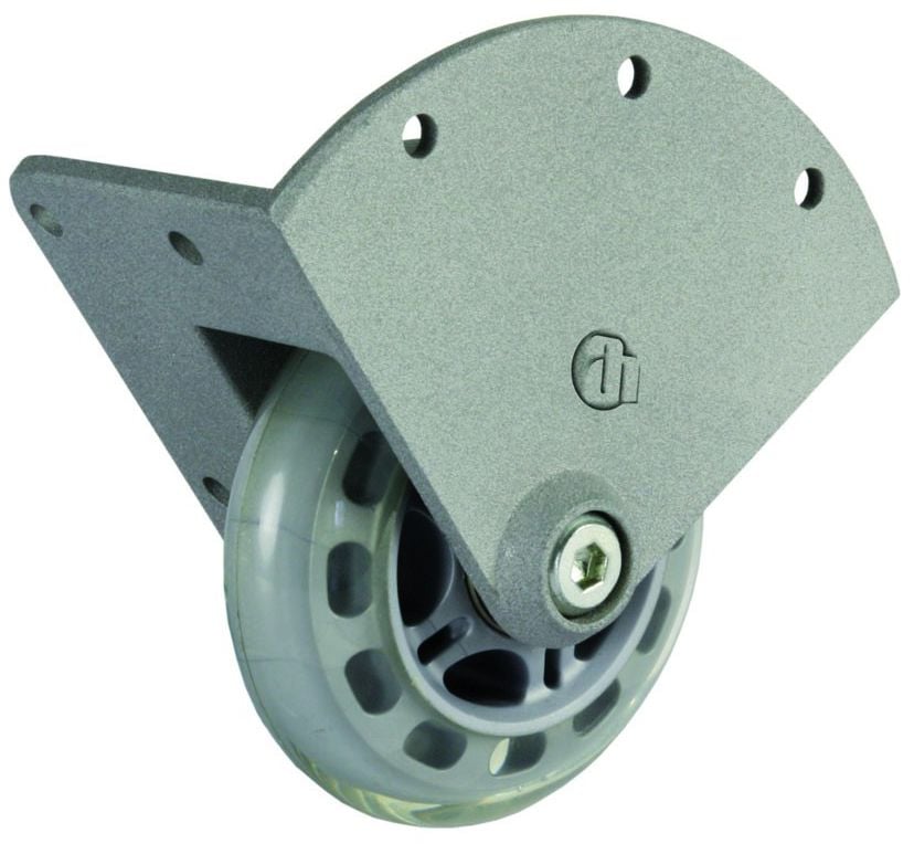 Adam Hall 37450 S Rueda blanda empotrada para Montaje en Esquina 75 mm 37450 S