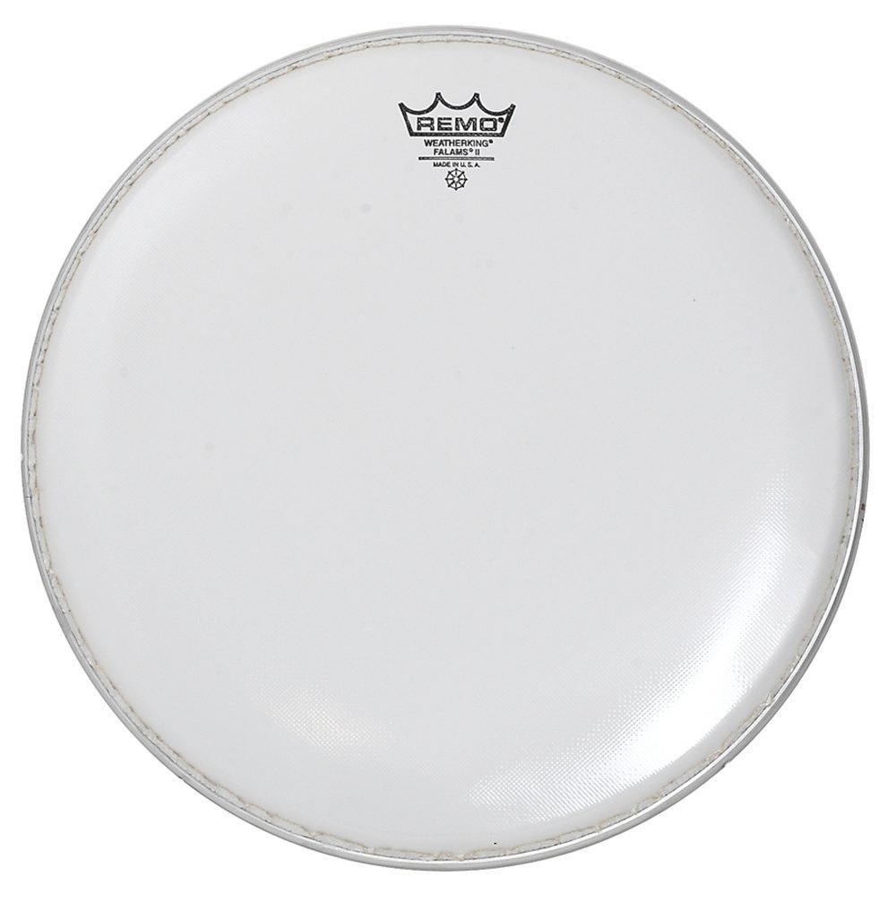 Remo 812952 Marching Falam K Blanco Brillante 14 Pulgadas KS-0214-00 Parche Caja 812.952