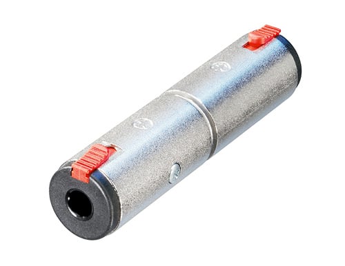 Neutrik NA3 JJ Adaptador de Jack Hembra Stereo a Jack Stereo Hembra NA3 JJ
