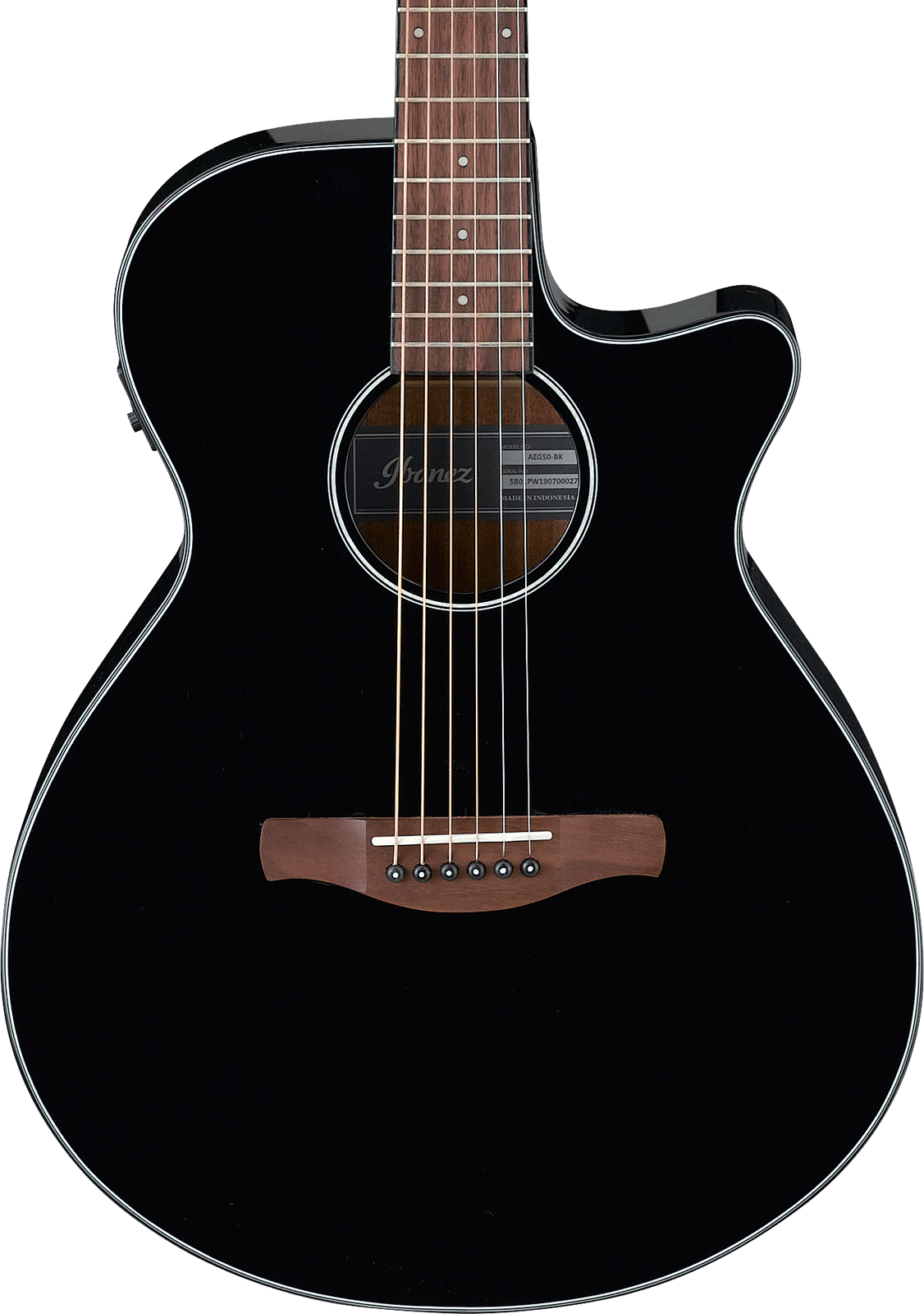Ibanez AEG50-BK Guitarra Acústica AEG50BK