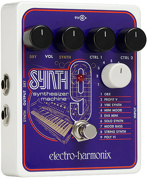 Electro Harmonix SYNTH9 Pedal Efectos Synth9 Synthesizer Machine