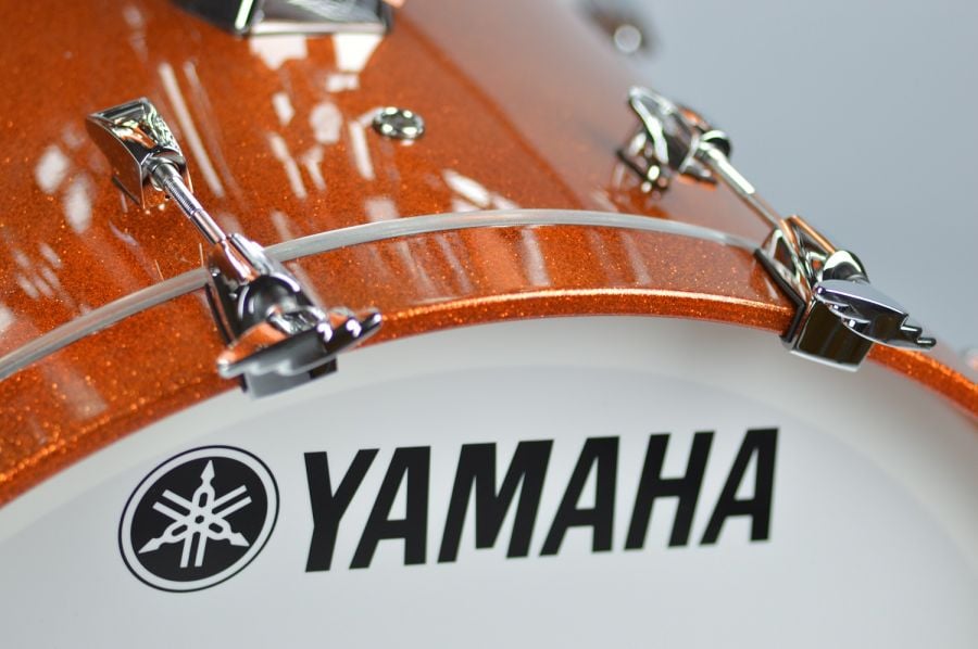 Yamaha AMB2216 ORS Absolute Hybrid Maple Orange Sparkle Bombo para Batería AMB2216-ORS