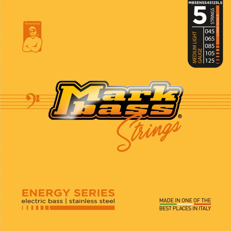 Markbass MB4ENSS45125LS Juego de Cuerdas para Bajo MB4ENSS45125LS