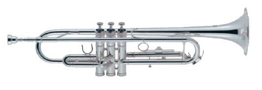 J Michael TR300 Trompeta Plateada En Si Bemol TR300