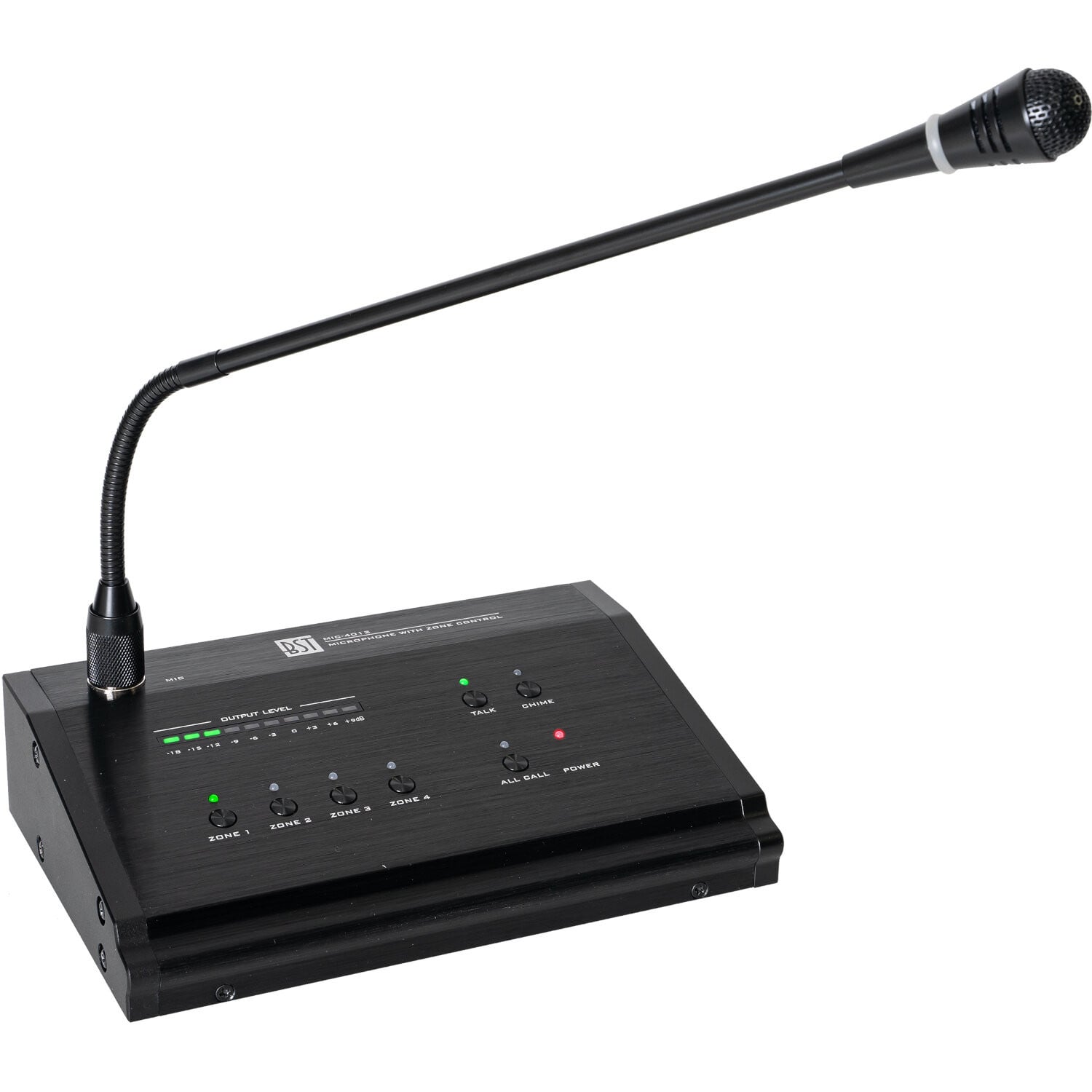 BST MIC-4012 Micrófono 4 Zonas MICROPHONE 4 ZONE
