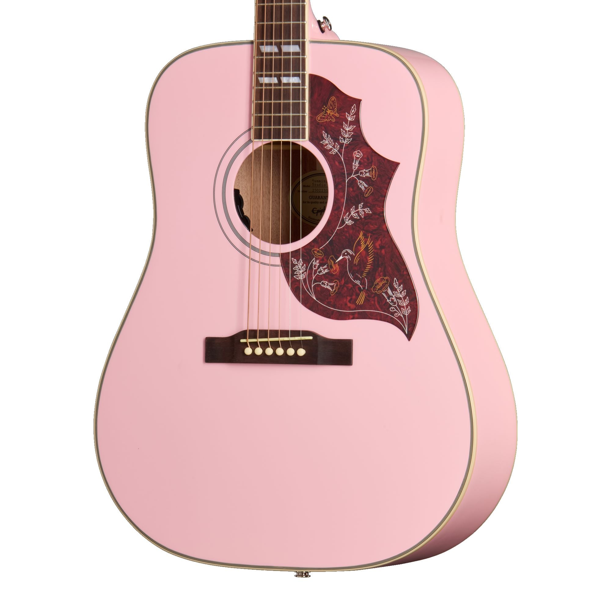 Epiphone Hummingbird Studio Pink Guitarra Acústica Hummingbird Studio Pink
