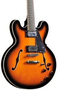 EKo GEEFUSION-SB Guitarra Eléctrica Hollowbody EKo GEEFUSION-SB