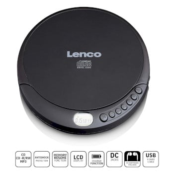 Lenco CD-010 Reproductor CD Portátil CD-010