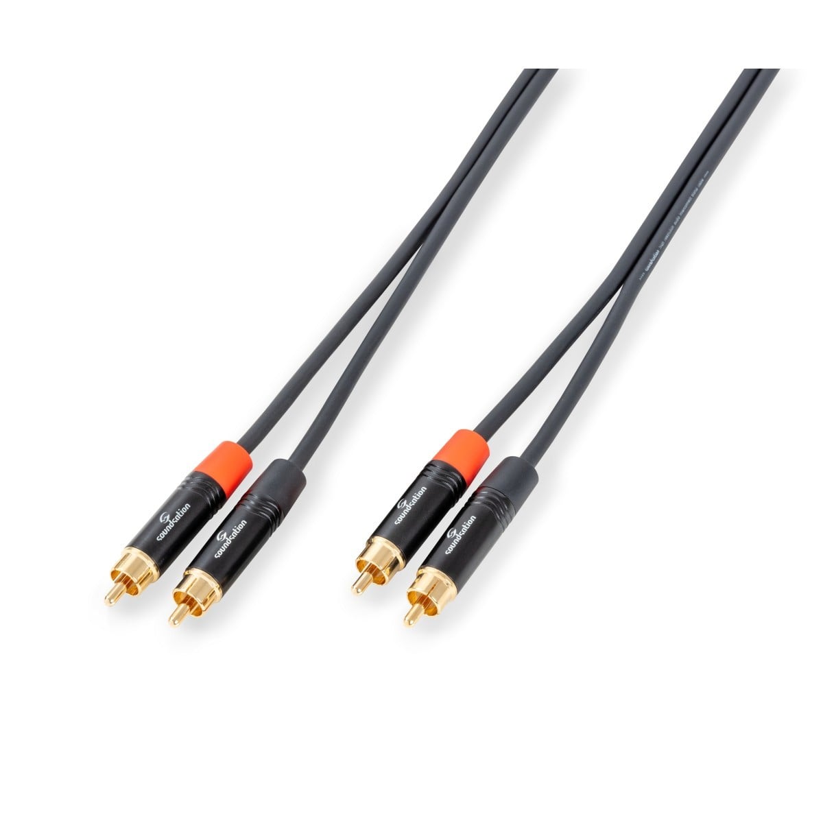 Soundsation Cable adaptador Wiremaster WM-2RCA2RCA50 2 x RCA - 2 x RCA / 5 m WM-2RCA2RCA50