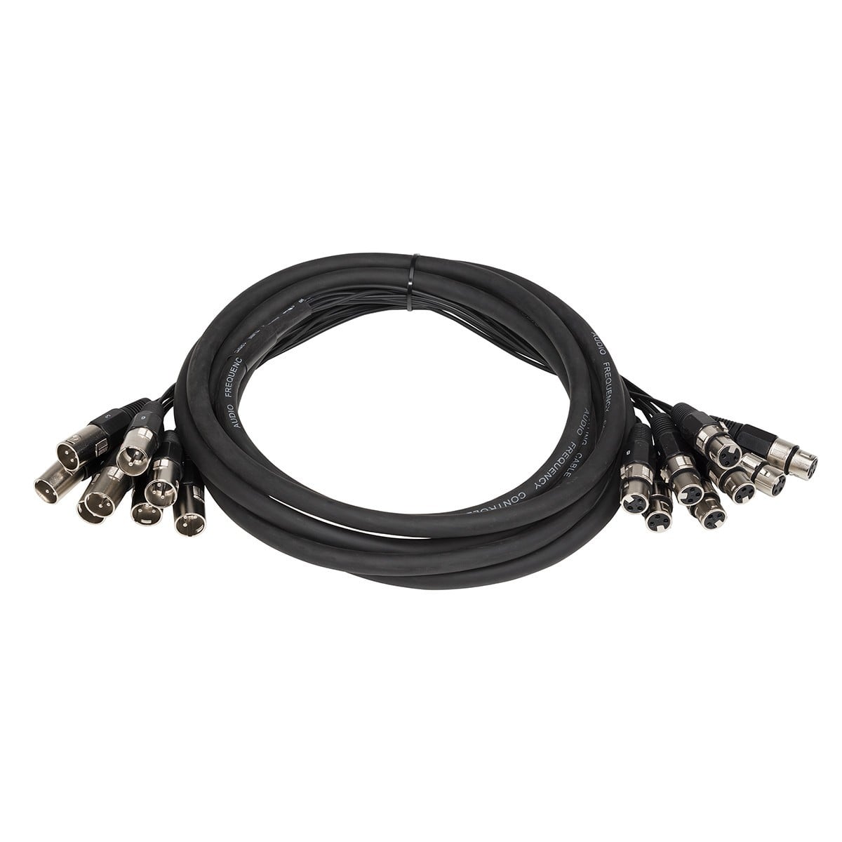 Soundsation CBLMLT8-05 Cable adaptador ensamblado de 5 metros con 8 conectores mu CBLMLT8-05