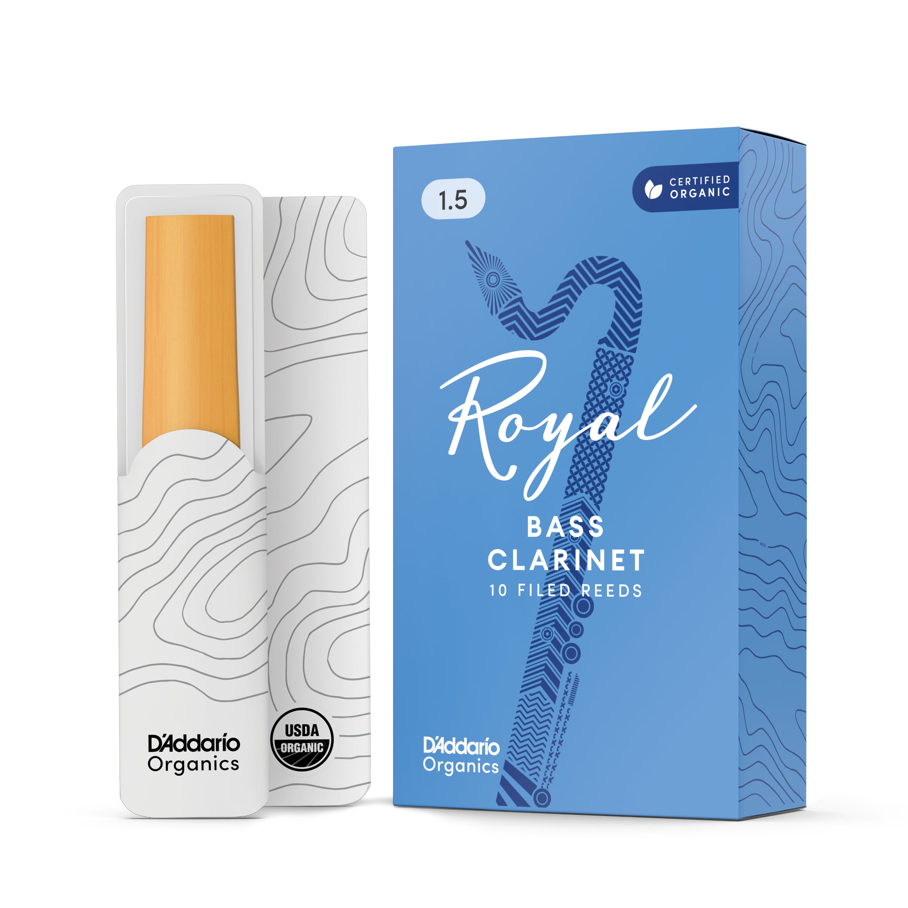 D´addario Ryl, Bass Clar, #1.5, 10 Bx REB1015