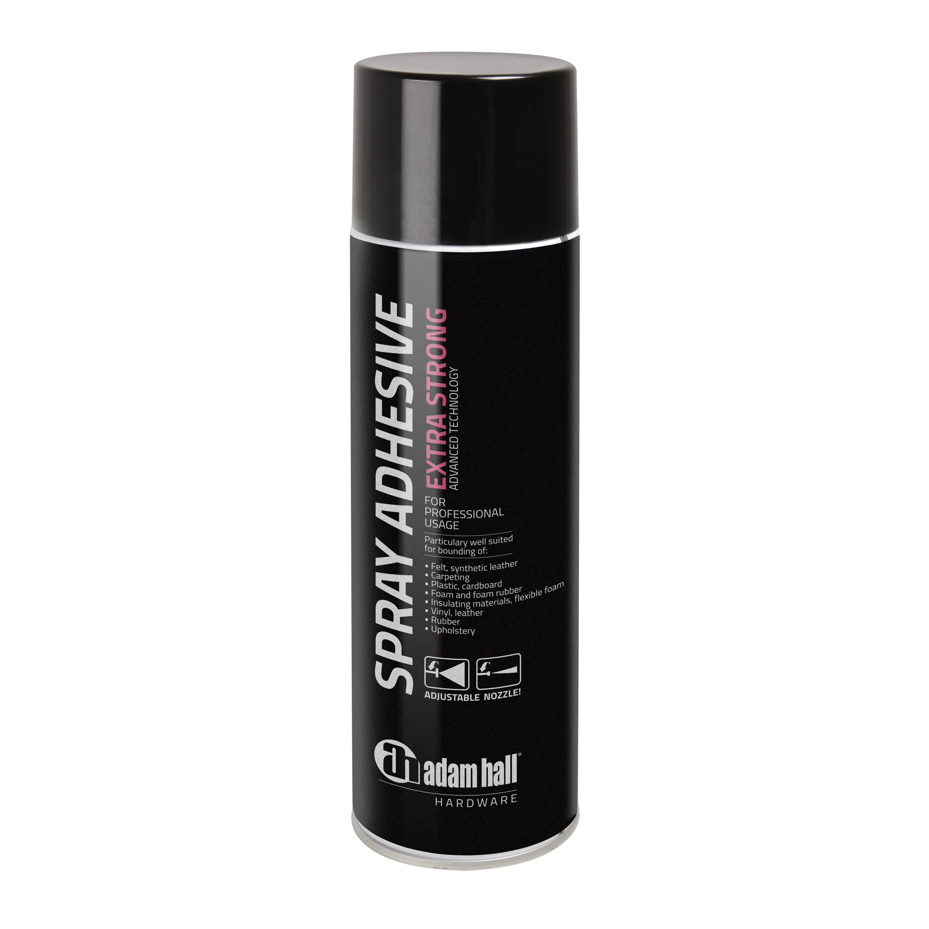 Adam Hall Spray adhesivo en lata, extrafuerte, 500 ml 01366