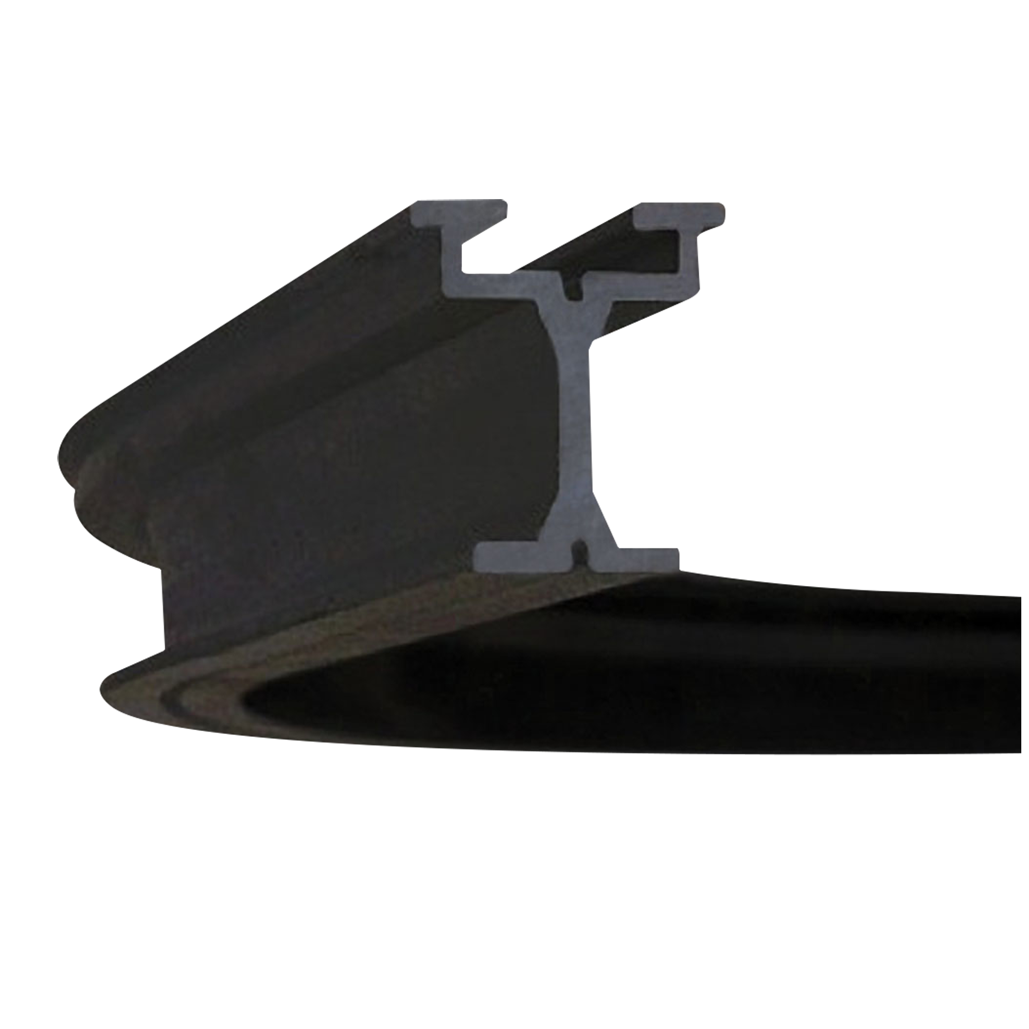 WENTEX Eurotrack - Curve 90° - Negro R=1000 mm 89505