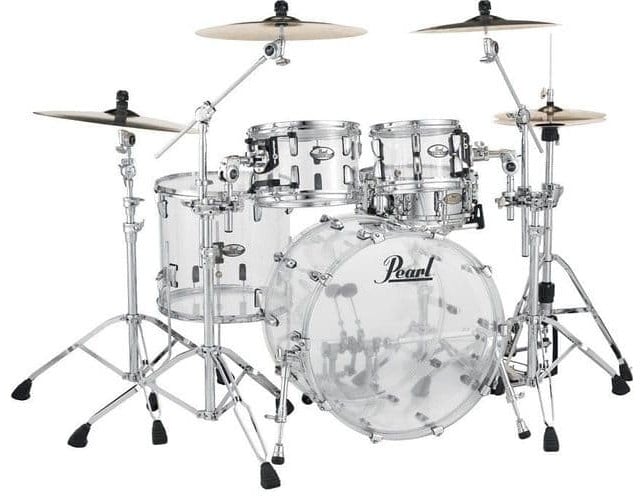 Pearl CRB524P-C730 Set Cascos Batería Acústica CRB 2216BX/1615F/1208T/1007T (Ultra Clear)