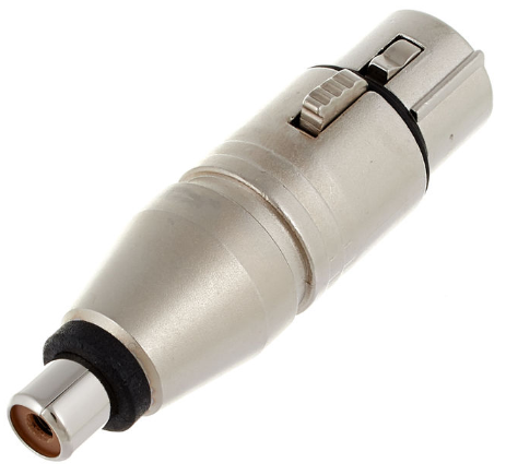 Neutrik NA2 FPMF Adaptador XLR Hembra a RCA Hembra NA2 FPMF