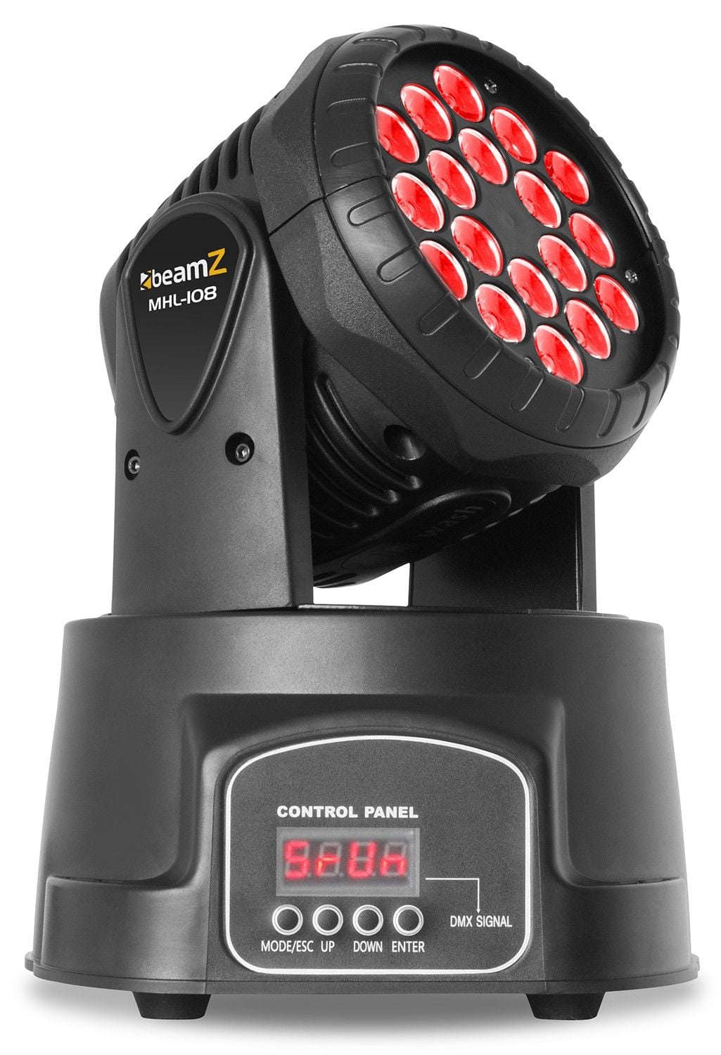 BEAMZ MHL-108MK3 Wash 18x 3-1 RGB 11 DMX MHL-108MK3