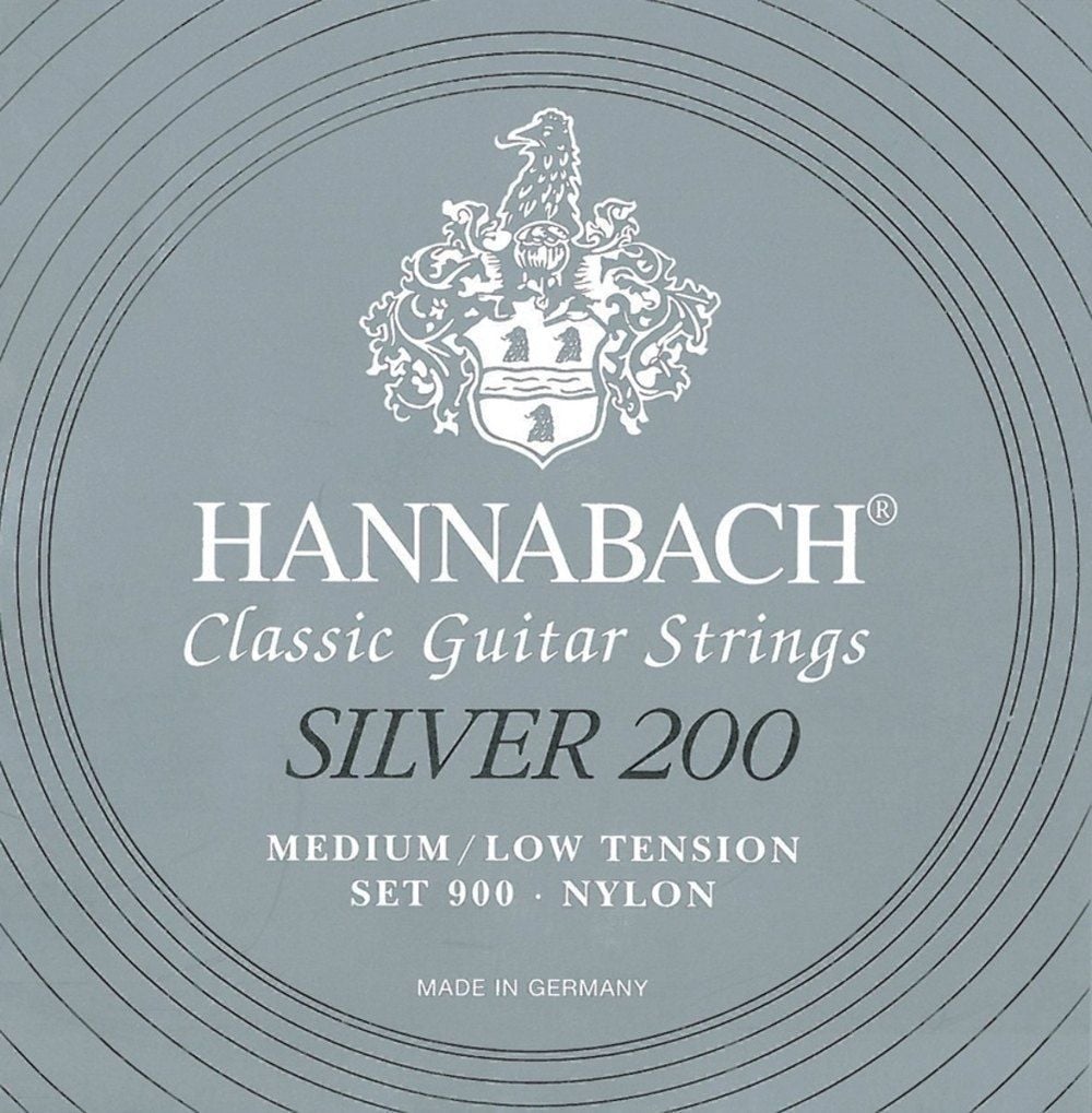 Hannabach 900MLT Medium/Low Tension Cuerdas para guitarra clásica 900MLT