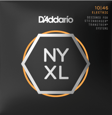 D Addario NYXLS1046 Cuerdas de Guitarra Eléctrica de Doble Punta de Bola Ligera Regular NYXLS1046