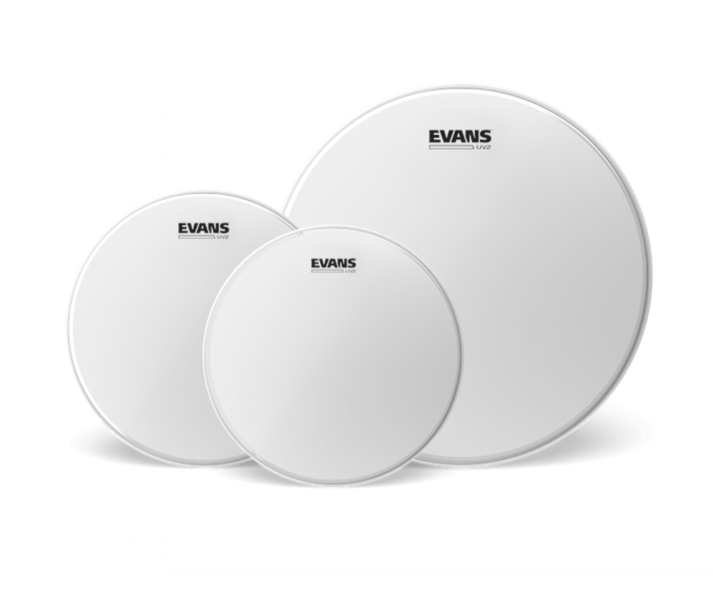 Evans UV2 Pack Fusion Tom Revestido (10" 12" 14") UV2 Pack Revestido (10" 12" 14")