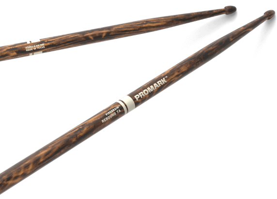 ProMark R7AFG Rebound 7A FireGrain Hickory Drumstick Baquetas Batería R7AFG