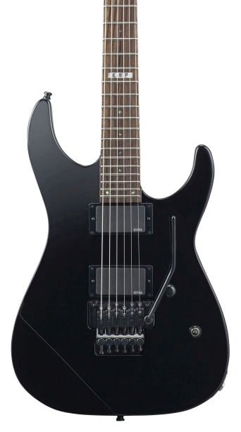 ESP EII M-II NT Black Guitarra Eléctrica E-II M-II NECK THRU BLACK +CAS