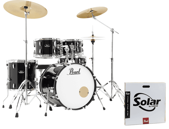 Pearl PPARSS505BCC-31 Roadshow Jet Black Batería Acústica PPARSS505BCC-31