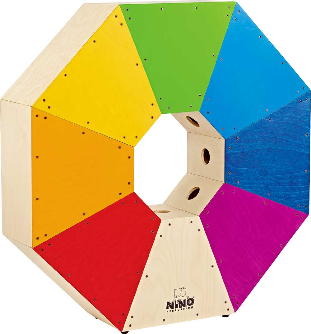 Nino Percussion Cajón Clase Octogonal Nino954 NINO954