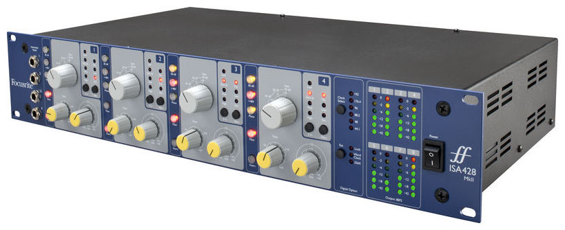 Focusrite ISA-428MKII  Previo de Micro/Linea 4 Canales ISA-428MKII
