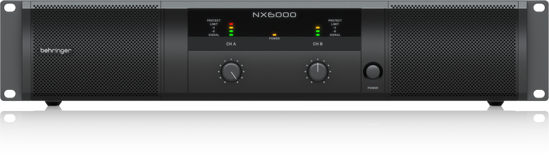BEHRINGER NX6000 Etapa Potencia 2 x 3000W NX 6000