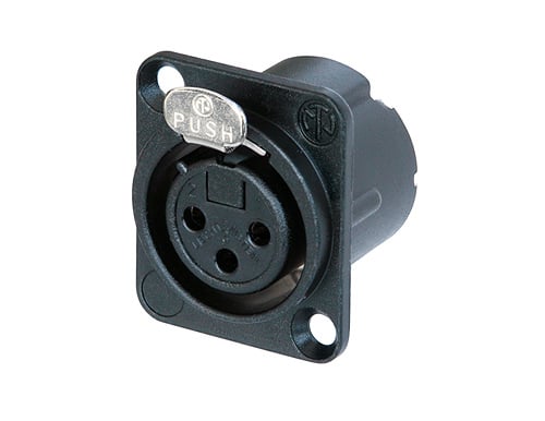 Neutrik NC3 FD-LX-BAG Conector XLR hembra Base NC3 FD-LX-BAG