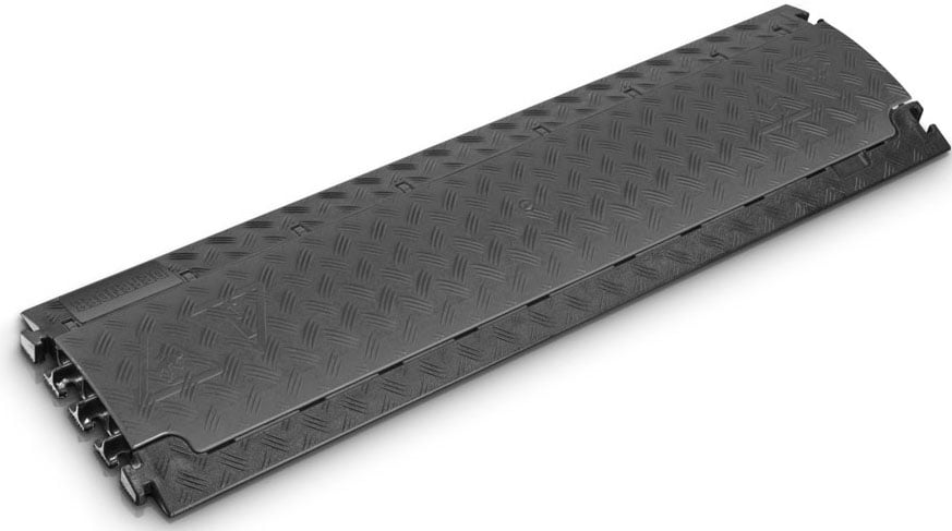 Defender NANO BLK Pasacables de 6 Canales con Tapa negra De NANO BLK