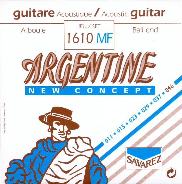 Savarez Argentine 1610MF Juego de Cuerdas para Guitarra Acústica 1610MF