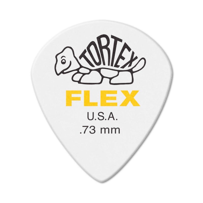 Dunlop Tortex Flex Jazz III XL de 0,73 mm Pack 12 Un. 466P073