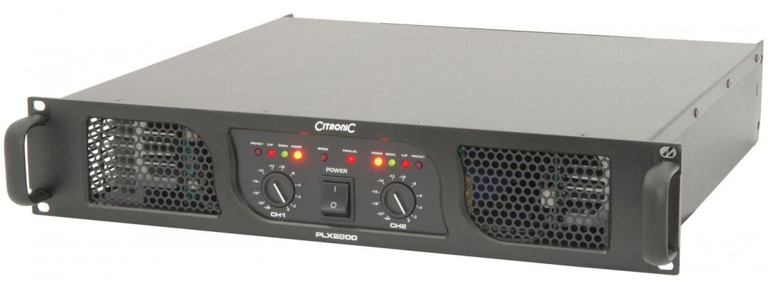 Citronic PLX2800 Etapa de Potencia 2 x 1400W RMS PLX2800