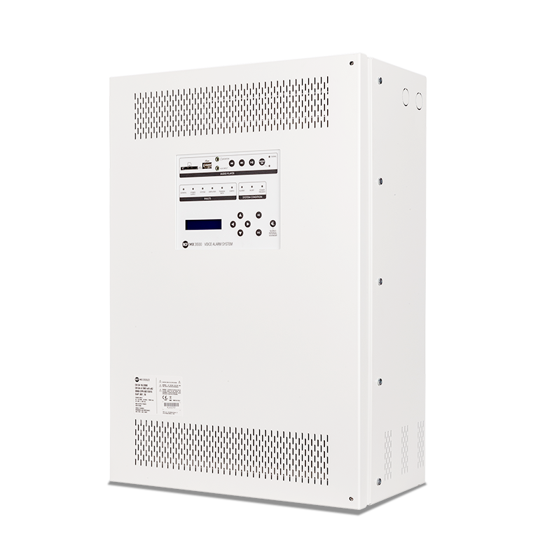 RCF MX 3500-2 Unidad Principal Amplificada Sistema Alarma MX 3500-2
