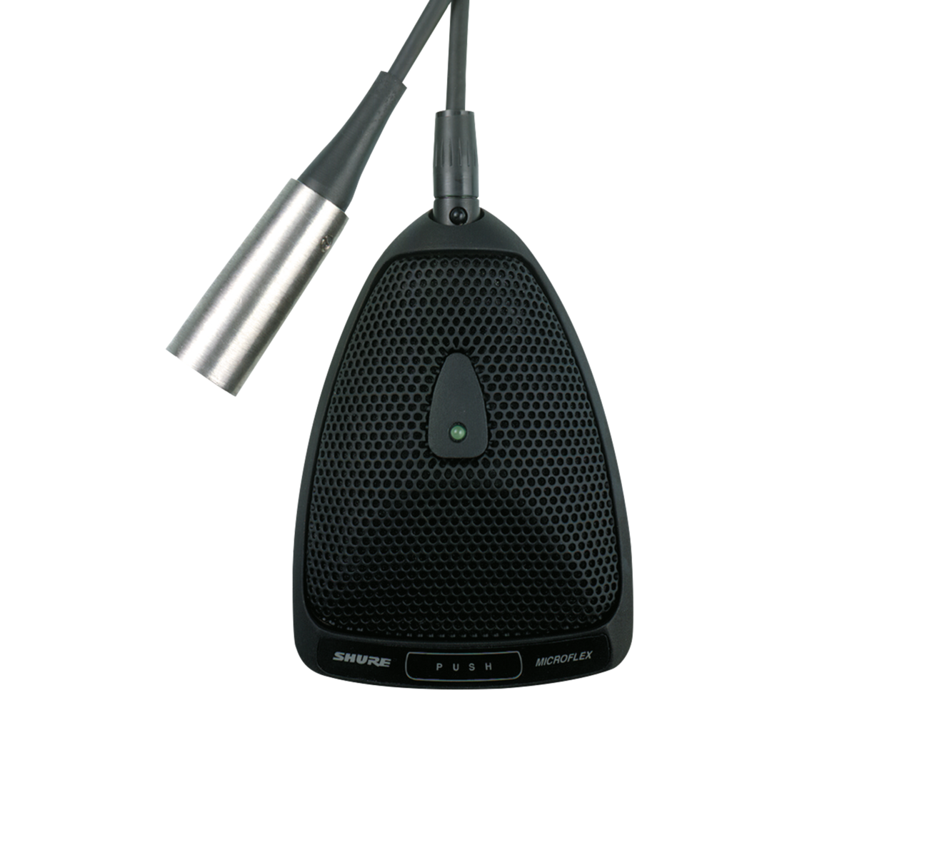 SHURE MX393/O Microfono mini Superfície Omni. con Interruptor y LED. Conector XLR MX393/O