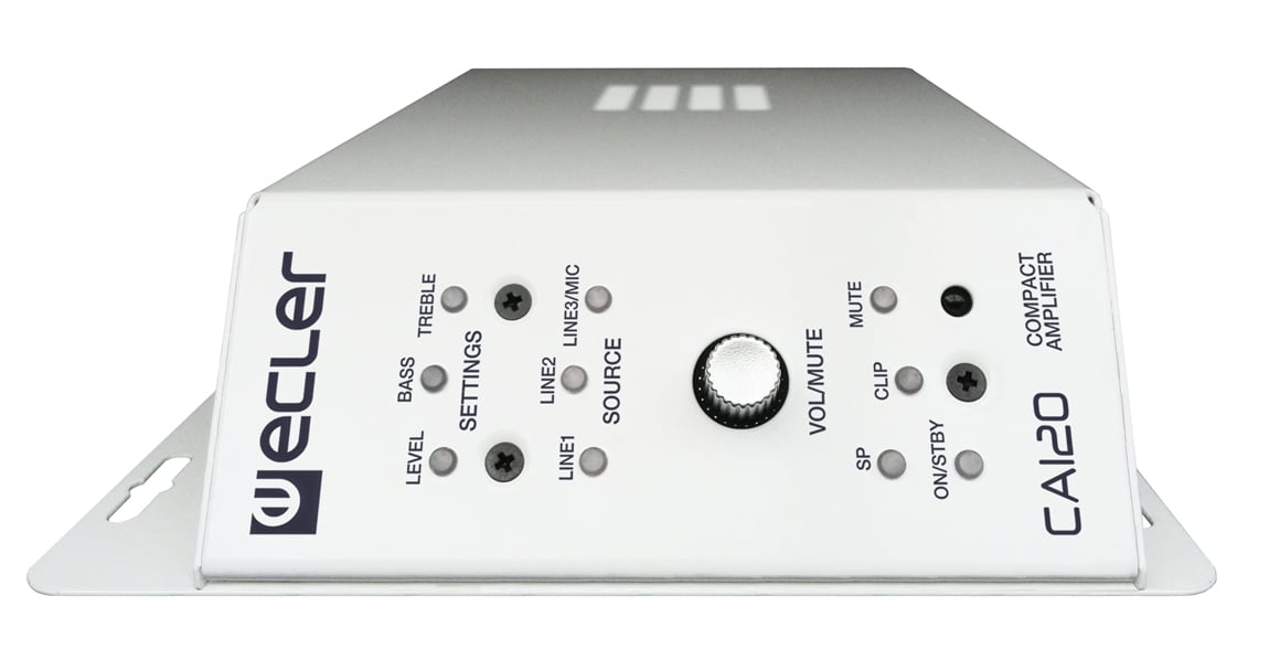 Ecler Amplificador Compacto para Integración AV CA120