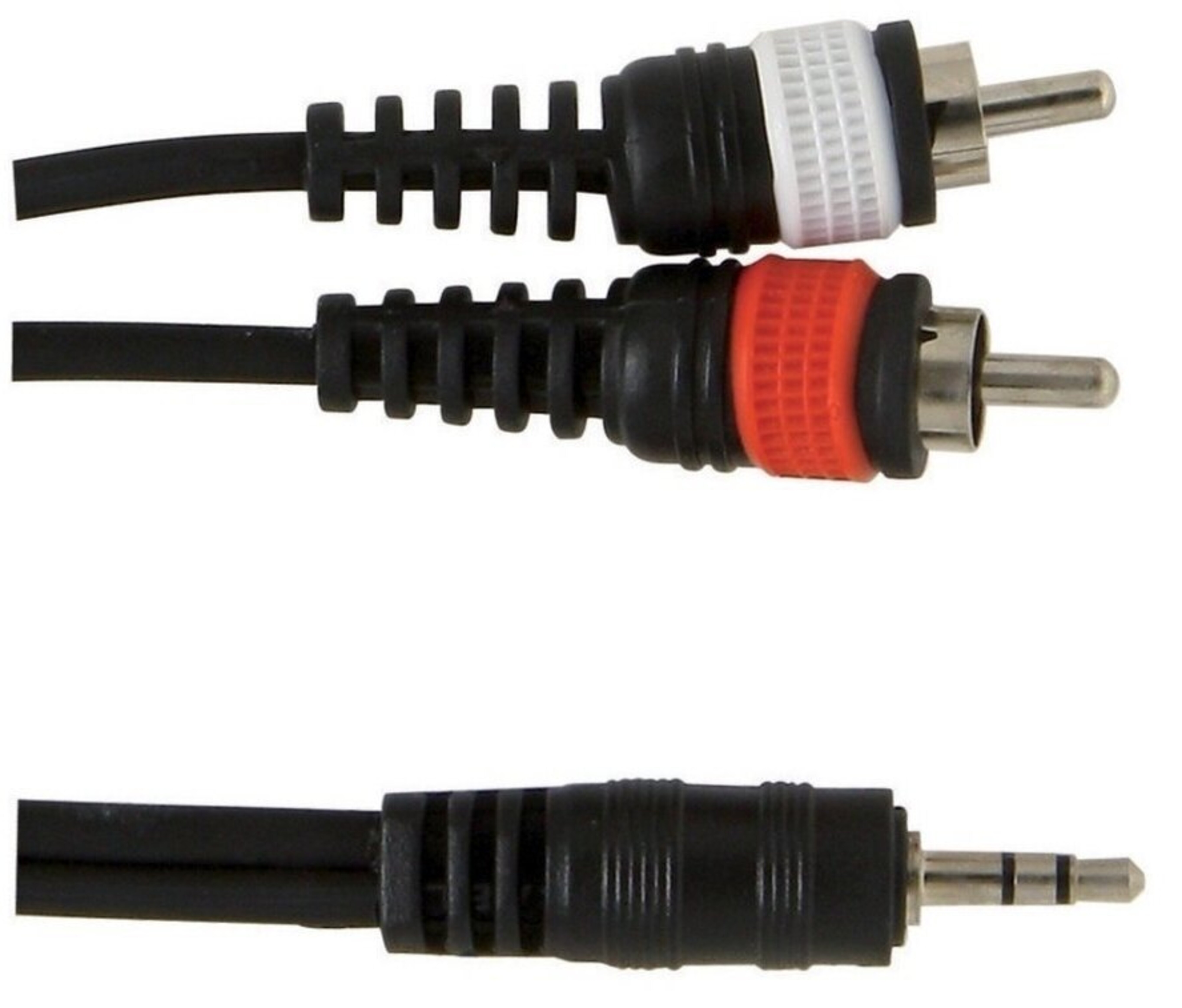 Gewa Cable en Y Basic Line U/C 5 Jack Estereo 3.5mm - RCA 3M Basic Line U/C 5 Jack Estereo 3.5mm - RCA 3M