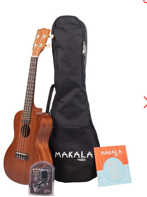 Kala Mkpack Pack Ukelele Makala Concierto MKCPACK